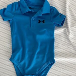 Under Armour Bright Blue Infant Bodysuit 12minths